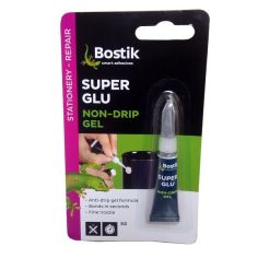 Bostik Non-Drip Super Glu Adhesive Gel - 3g