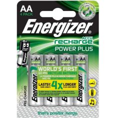 Energiser Rechargable AA Batteries - Pack of 4