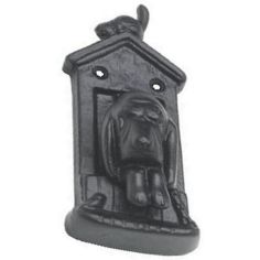 Antique Black Ironwork Dog Kennel Door Knocker
