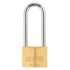 Abus Brass 65/40 HB63 Long Shackle Padlock