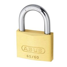 Abus 65/60 60mm Brass Padlock Keyalike 6601