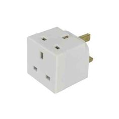 Power Master 2 Way 13 amp Adaptor