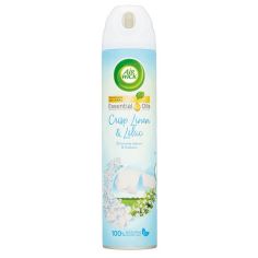 Airwick Crisp Linen & White Lilac Air Freshener Aerosol - 240ml