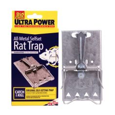 All-Metal Selfset Rat Trap