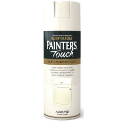 Rust-Oleum Painters Touch Spray Paint - Almond Gloss 400ml