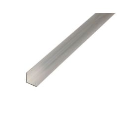 Angle Profile Anodised Aluminium Silver - 30 x 20 x 2 / 1m 
