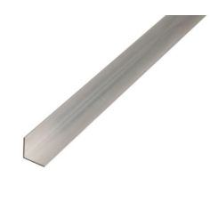 Angle Profile Anodised Aluminium Silver - 40 x 10 x 2 / 2m