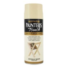 Rust-Oleum Painters Touch Spray Paint - Antique White Gloss 400ml