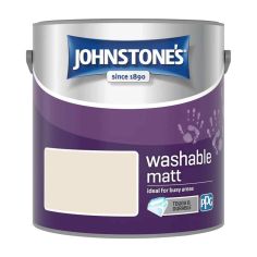 Johnstones Interior Washable Matt Paint - Antique Cream 2.5L