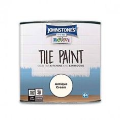 Johnstones Revive Tile Paint - Antique Cream 750ml