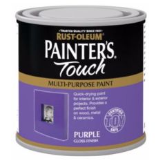 Rust-Oleum Painter's Touch Interior & Exterior Purple Multi-Purpose Paint 250ml