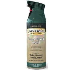 Rust-Oleum Universal All-Surface Spray Paint - Racing Green Gloss 400ml
