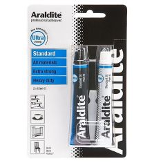 Araldite Ultra Standard Two Part Epoxy Adhesive Tube 2 x 15g