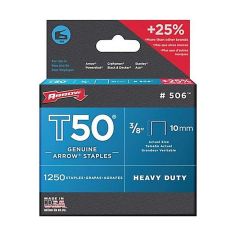 Arrow T50™ 1250 Staples - 10mm