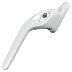 Asec White LH Offset Window Handle