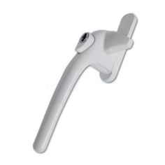 ASEC Adjustable Cockspur Handle Kit (9mm - 21mm) - Left Handled White