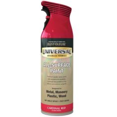 Rust-Oleum Universal All-Surface Spray Paint - Cardinal Red Gloss 400ml