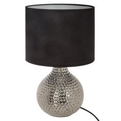 Atmosphera Mozo Ceramic Table Lamp - Black 