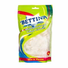 Bettina Latex Free Multi Purpose Vinyl Gloves - Pack Of 18