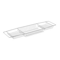 Blue Canyon Plastic Coated White Over Bath Rack