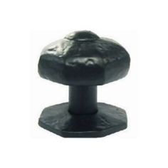 2 1/2 Centre Door Knob Black