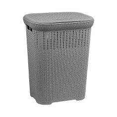 Blue Canyon 50L Grey Lace Laundry Hamper