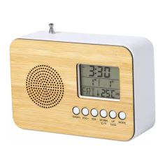 Bamboo Radio and Alarm Clock