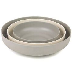 Salter Earth 3pc Bamboo Serving Bowl Set