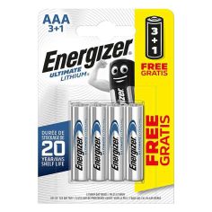 Energizer Ultimate Lithium Battery AAA - 3 + 1