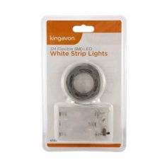 Kingavon 3M Flexible SMD LED White Strip Lights