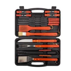 InnovaGoods 18pc BBQ Accessory Case