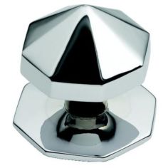 Polished Chrome Carousel Centre Door Knob - 3"