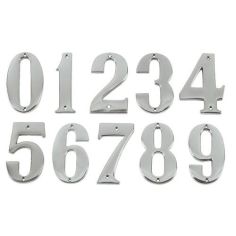 Polished Chrome Face Fixing Numerals