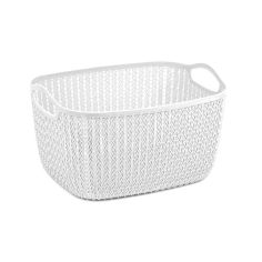 Blue Canyon 20L White Lace Storage Basket