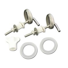 Bluecanyon Stainless Steel Toilet Seat Hinge Set