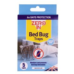 Zero In Bed Bug Traps - 5 Pack
