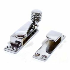 60mm Chrome Plated Beehive Pattern Sash Fastener