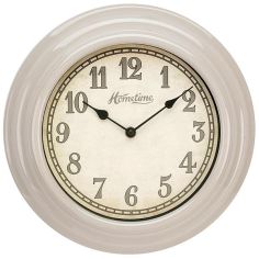 Hometime Beige Aria Wall Clock