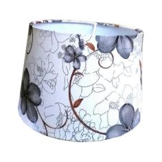 Beige Floral Lamp Shade - 25cm