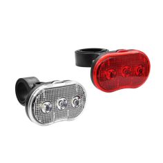 Benson Bicycle Lamp LED - White and Red