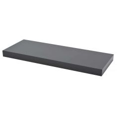 Duraline Float Shelf 60 cm X 23.5 cm High Gloss Finish -  Grey