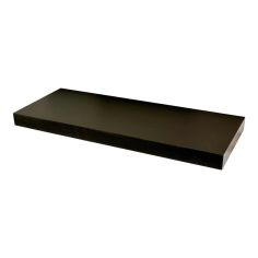 Duraline Float Shelf 60 cm x 23.5 cm Black Lacquered