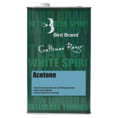 Bird Brand Acetone - 1L 
