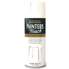 Rust-Oleum Painters Touch Spray Paint - Ivory Bisque Gloss 400ml