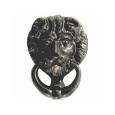 Black Lion Knocker 5"