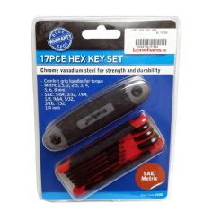 Blue Spot 17 Piece Hex Key Set