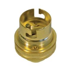 1/2” Threaded Brass Lampholder BC(B22) 