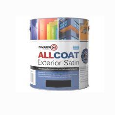 Zinsser AllCoat Exterior Water Based Satin - 1L Black