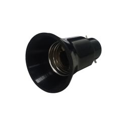 B22- E27 Black Adaptor BC To EE Light Bulb Adaptor