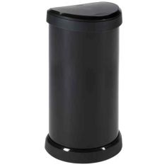 Curver Deco Bin 40L -  Black Finish